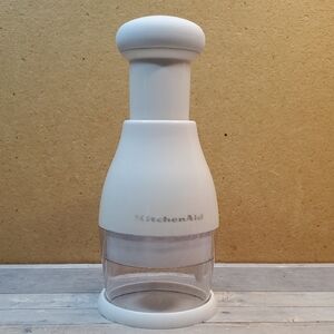 KitchenAid White Manual Chopper